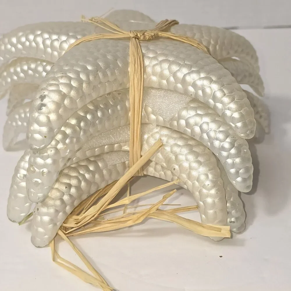 Akcam Turkish Glass Starfish Trinket Dish Small Plates Set of 4